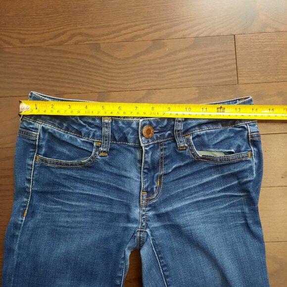 American Eagle Super Stretch Jean Jegging Size 2 - Picture 11 of 13